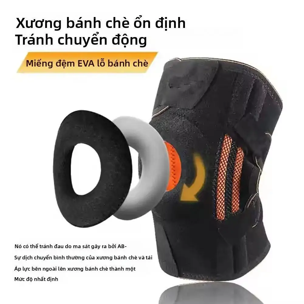 

1PCS Adjustable Hinged Knee Brace Knee Support Wrap For Meniscus Tear Patellar Tendon Support Pain Relief Strains Sprains