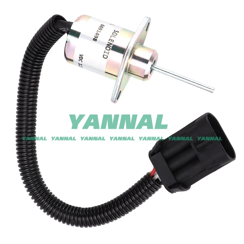 

1-year warranty 6691313 Fuel Shutoff Solenoid 6691498 for Bobcat 325 328 329 331 334 335 337