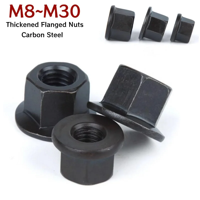 Black High Flanged …