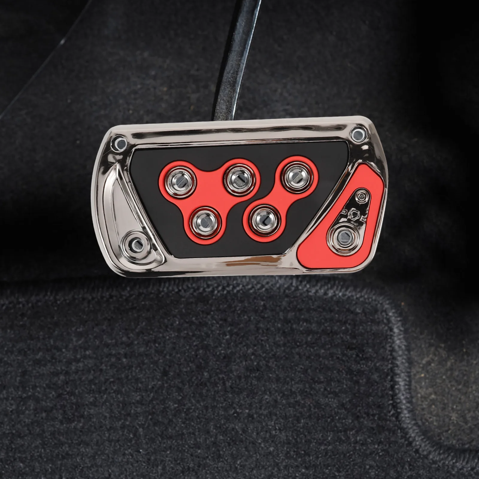

1 Pair Brake Pedal Pad For Electric Vehicle Universal Fit Manual Automatic Transmission Car Accessory Clutch Accelerator Foot