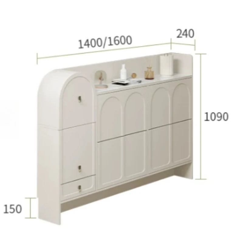 Doors Small Shoes Cabinets Multiple Purpose Seat Corner Narrow Shoes Cabinets Spinning Holder Schuhschrank Furniture Room