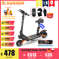 2024 New KUKIRIN G2 PRO Electric Scooter 48V 15.6AH 58KM Long Range 1000W Brushless Motor 50KM/H Off-road EScooter with Seat