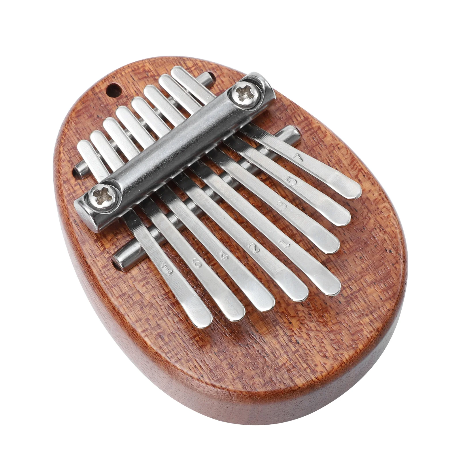 Thumb Finger Organ Eight Tones Piano Portable Music Kids Musical Brown Hand Child