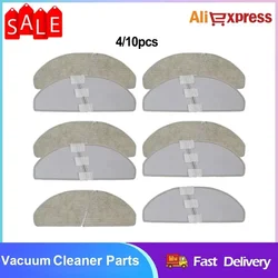 4/10pcs Mop Cloth For S8,S8 Plus For CLIEN T24 For ThinkAir RV50 Pro Robot Vacuum Cleaner Accessories Mop Rags Replacement