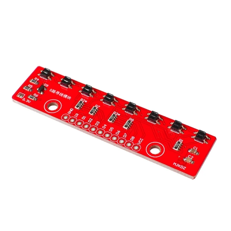 8 Channel Tracking Module Barrier Line Track Module Detection Board DIY for Arduino Car Dropship