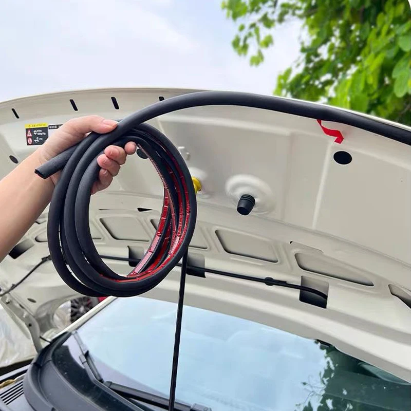 Rubber Car Trunk Weather Seal Strip Universal Weatherstrip for Hood/Trunk Soundproof Dushproof Sealing Strip