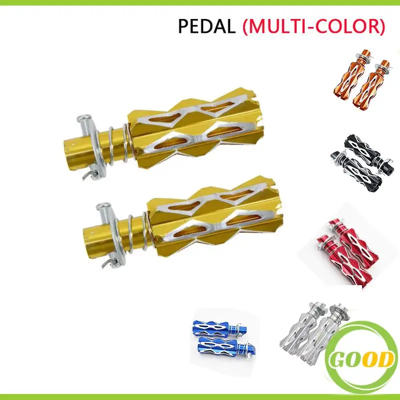 HotPedal Rear Foot Rest Coloured Aluminium Alloy Chinese Halei Electric Scooter Pedal Foot Rest For Citycoco Spare Parts