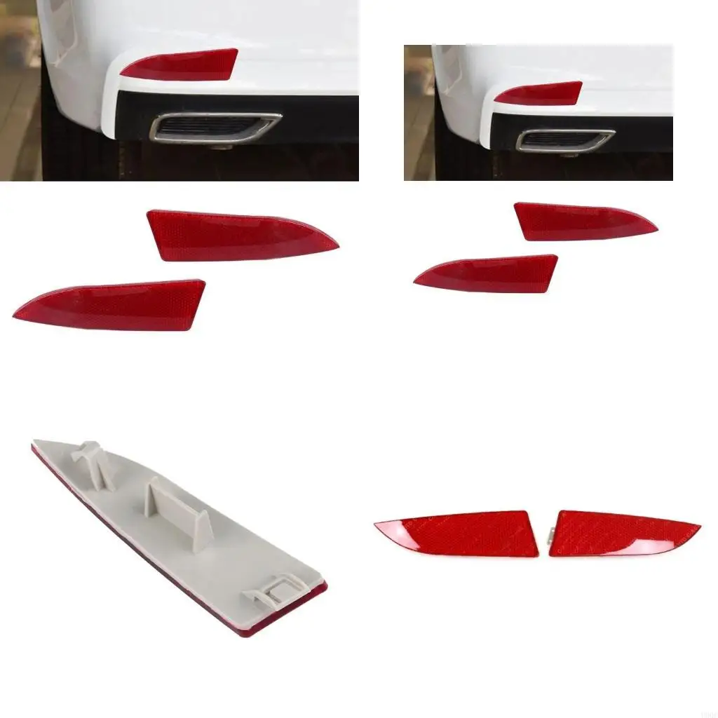 Rear Bumper Reflector Left/Right Car Accessories 07-10 63147162218 63147162217 New
