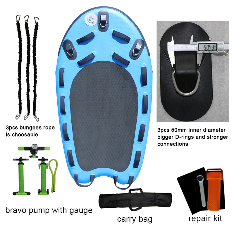 Wholesale Inflatable Rescue Board Jet Ski Sled Stand Up Paddle Board SUP Rescue Sled Body Board