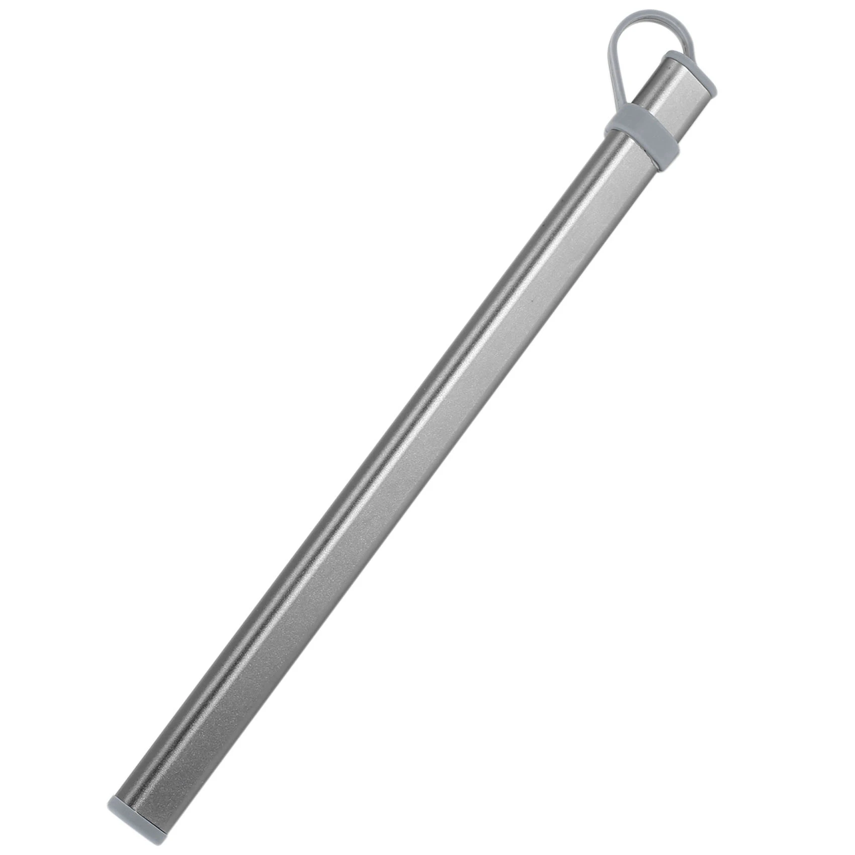 

A53I Тюбики для хранения палочек для еды Коробка из алюминиевого сплава Коробка для хранения титановых палочек для еды без палочек для еды Серый