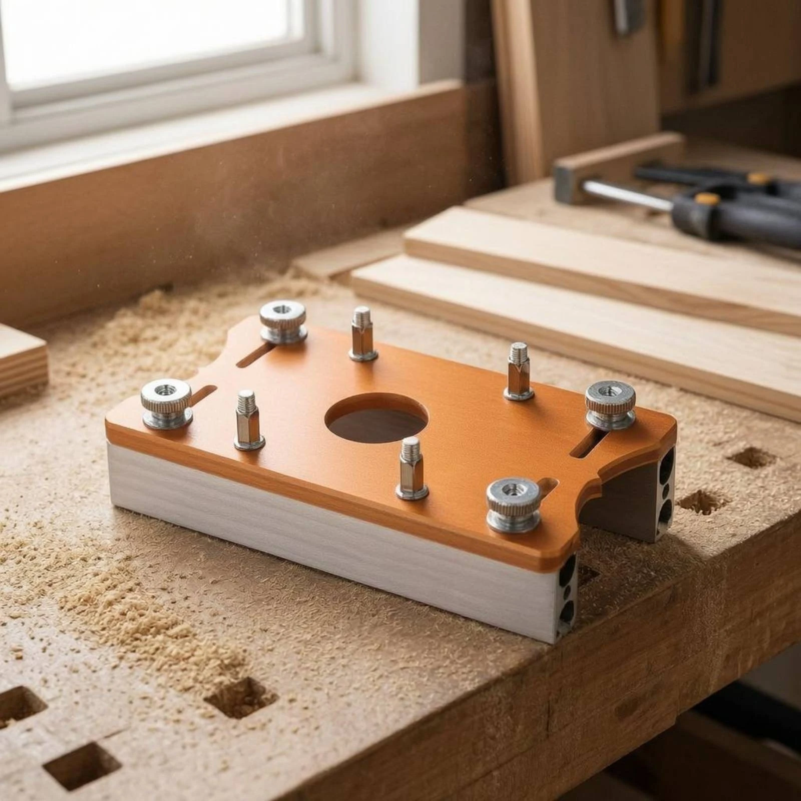 Jig Router Slotting Pengencang - Woodworking Jig ulasan dan harga