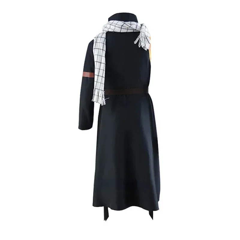 ناتسو دراغنيل تأثيري الجنية الذيل ناتسو أنيمي زي هالوين كول عباءة بانت وشاح الأحمر الذيل الوشم ملصق هدية كرنفال جديد