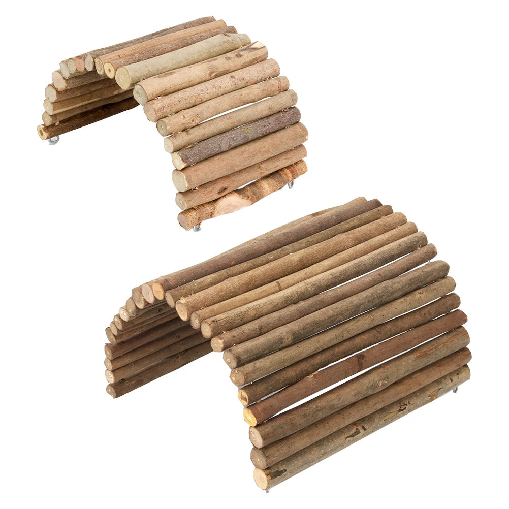 

2PCS Reptile House Natural Wood Leopard Gecko Hideout Cave Hamster Shelter Dark Reptile Hiding House Supplies