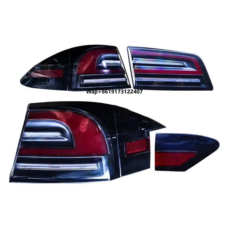 

For Upgrade and Replacement for 2014-2019 Model S New Model LED Car Tail Lights
