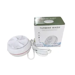 Ultrasonic Turbo USB With switch Rotating Turbine Portable Washing Machine Socks Underwear Wash Dishes ForTravel Student washing