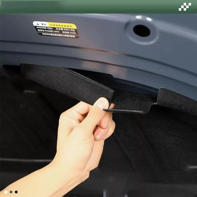 For Leapmotor B05 Lafa 5 2025 2026 Engine Hood Sound Insulation Mat Heat Fire Protection Noise Reduction Cotton Car Accessories