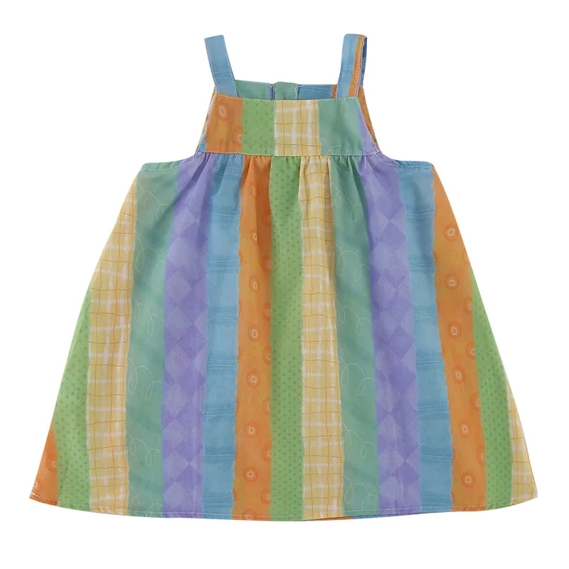 2025 Children's Sets Summer Boys' Cotton 2025 New Baby Summer Dress Stylish Girls' Dress Siblings' Outfit Children's Clothing