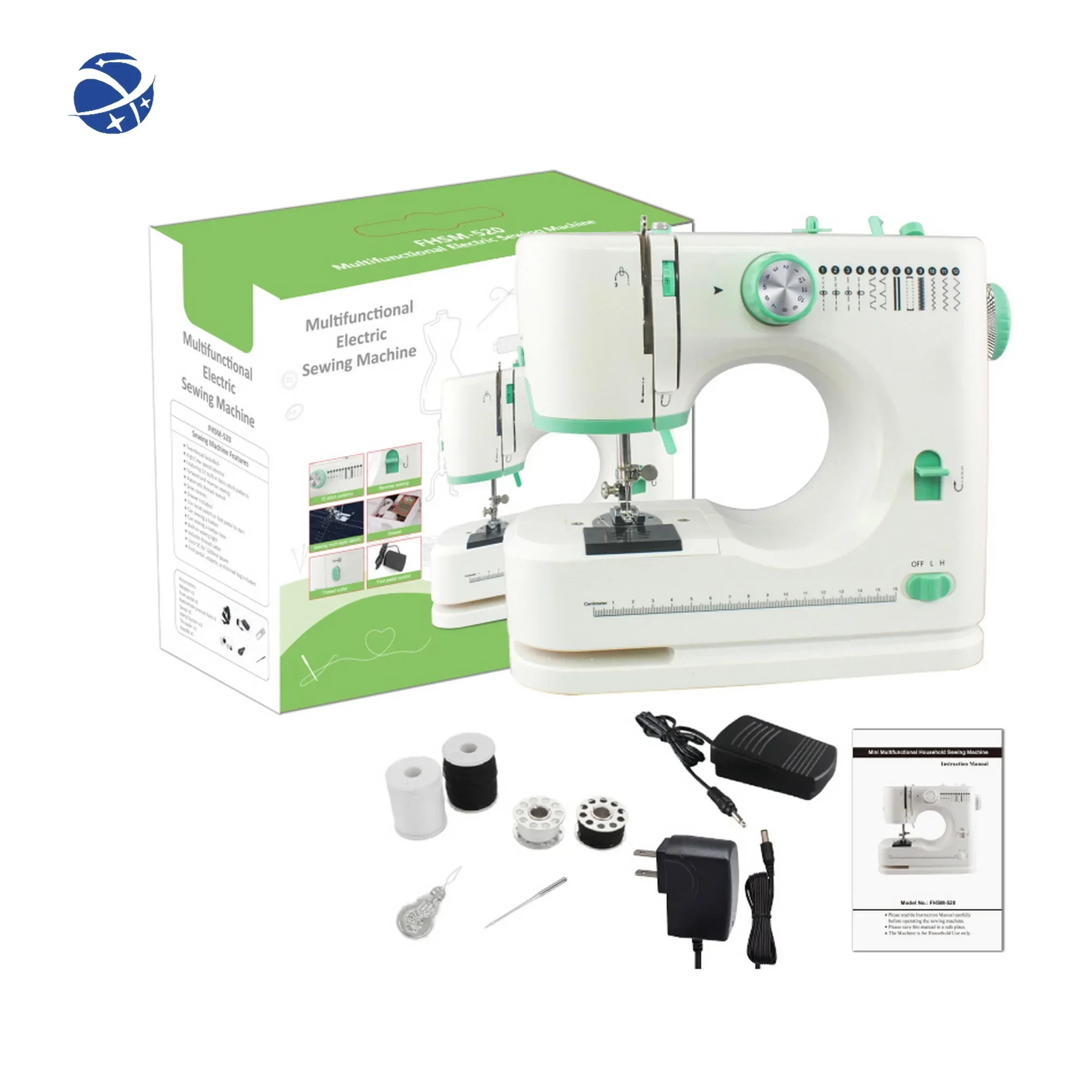 

Yunyi VOF sewing machine FHSM-520 household overlock sewing machine price Nahmaschine