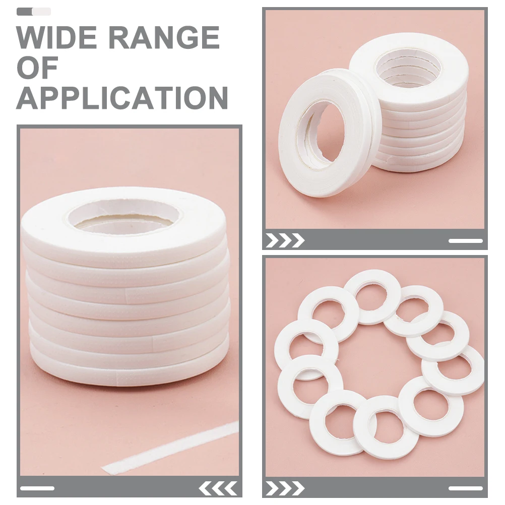 

10pcs Eyelash Isolation Tape Non Woven Fabric Adhesive Lashes Glue Mini under Pads Extensions Eyelid Safe Under Lash