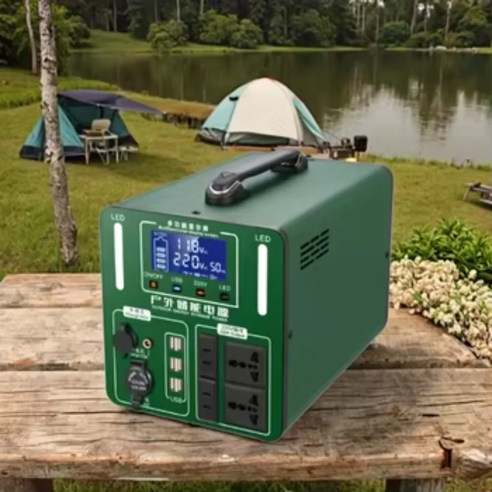 2400Wh LiFePO4 Portable Power Station – 2000W Pure Sine Wave, Solar Generator for Outdoor Use, OEM/ODM Supported