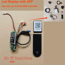 Original Bluetooth Led Display with APP for KCQ Scooter Controller 350W 36V 15A Electric Scooter Accessories