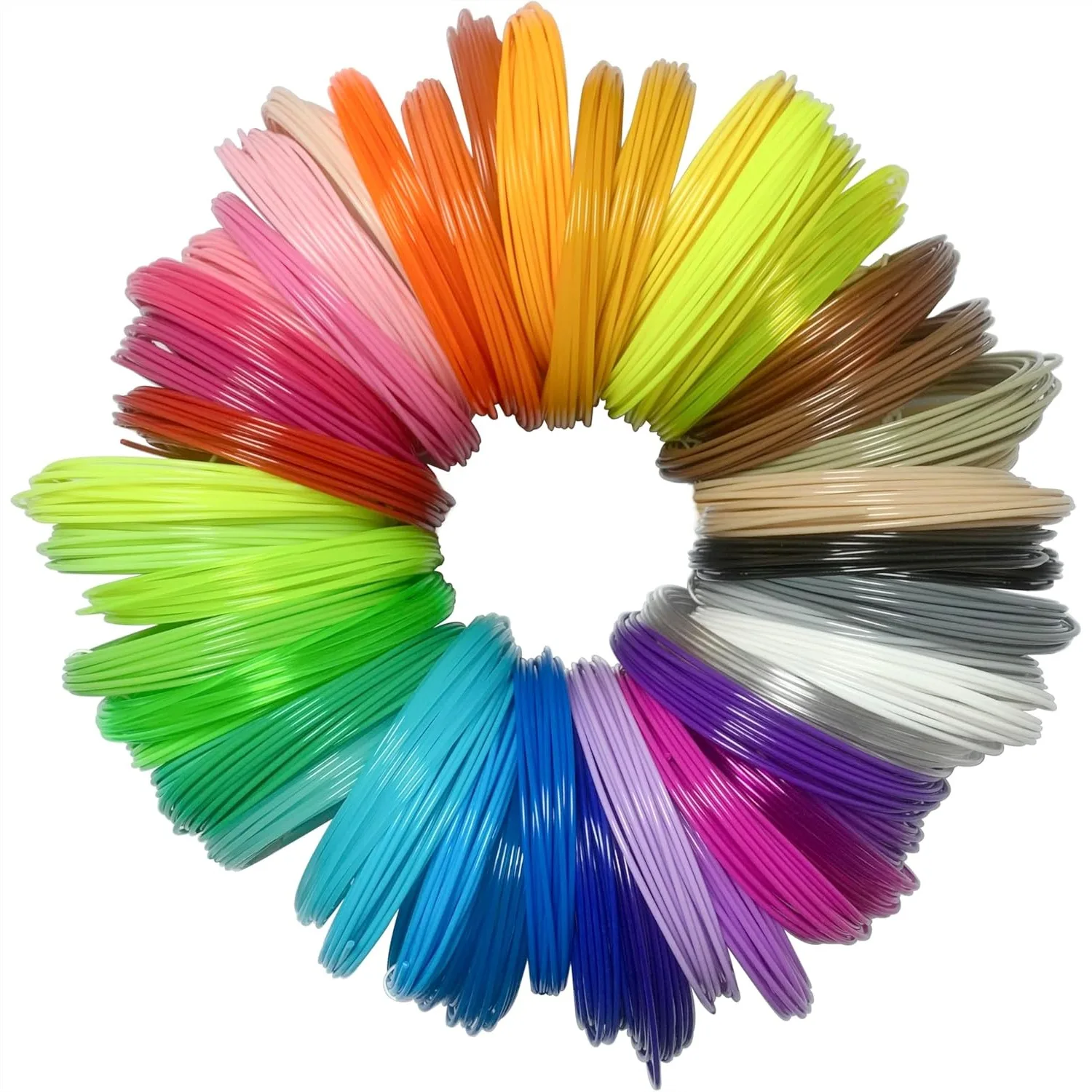 

PLA 3D Pen Filament Refills, 20 Colors 328ft, 1.75mm for Art Crafts Doodler