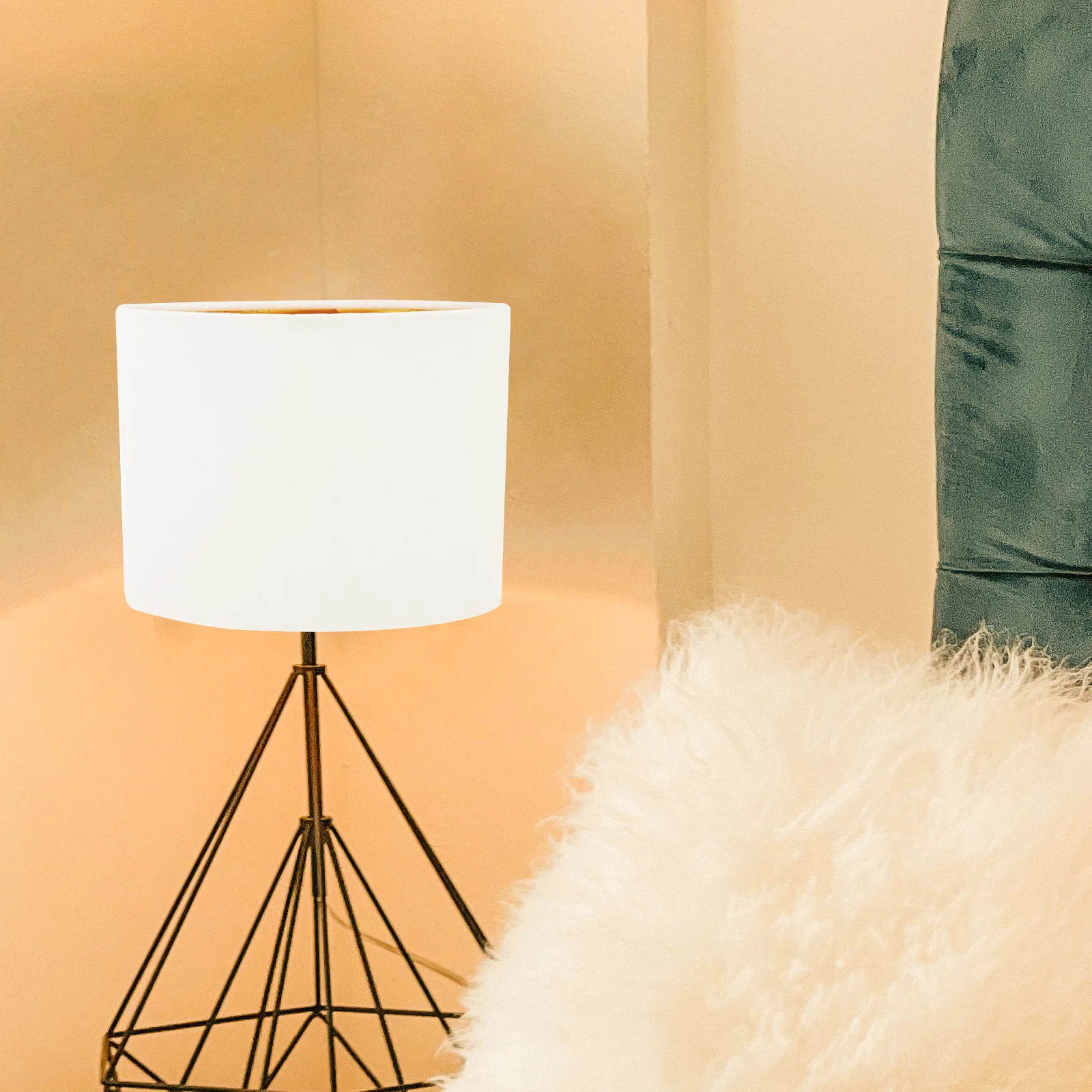 

1pc Oval Lampshade Cloth Lamp Cover For Bedroom Floor Wall Oval Lamp Cover Lamps Dust Protection Durable Light Accessory