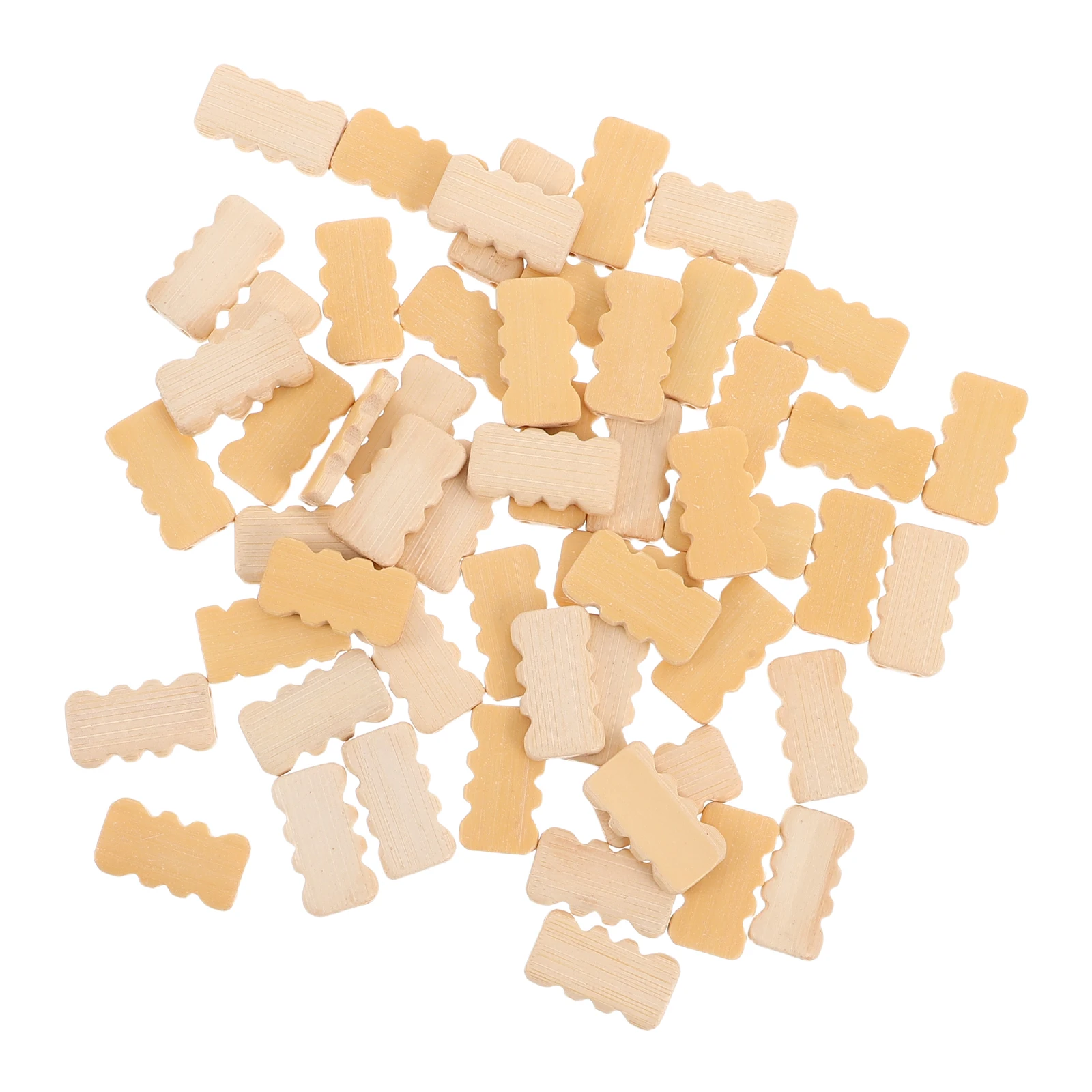 

50 Pcs Bamboo Patches for Mat Repair Replacement Cushion Pad Mahjong Cooling Chair Parts Seat