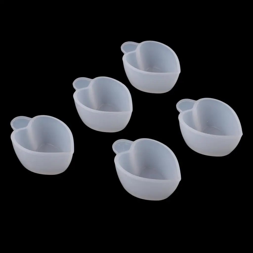 5 Pieces Silicone Measuring Cup Silicone Measuring Cup, Resistant, for Kitchen
