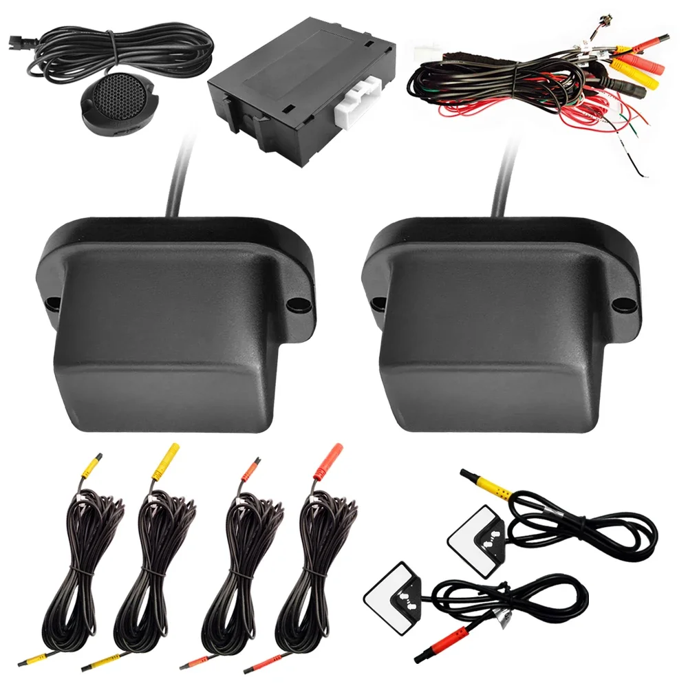 Blind spot monitor truck radar detector Lane Change Decision Aid System for vehicle