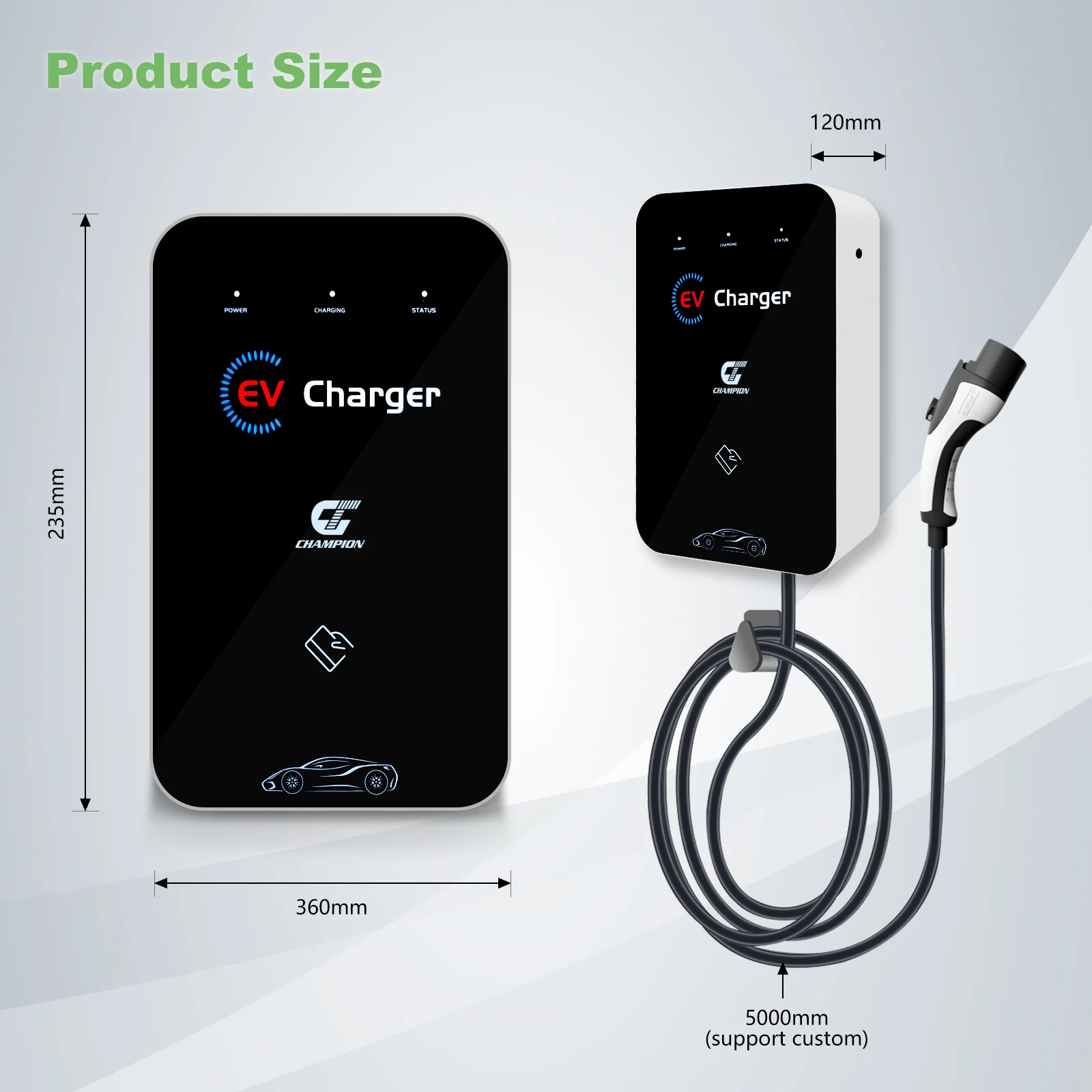 7kw single Phase EV Charger New Energy Wallbox EV Car Charger Home Use Electric Car Charger