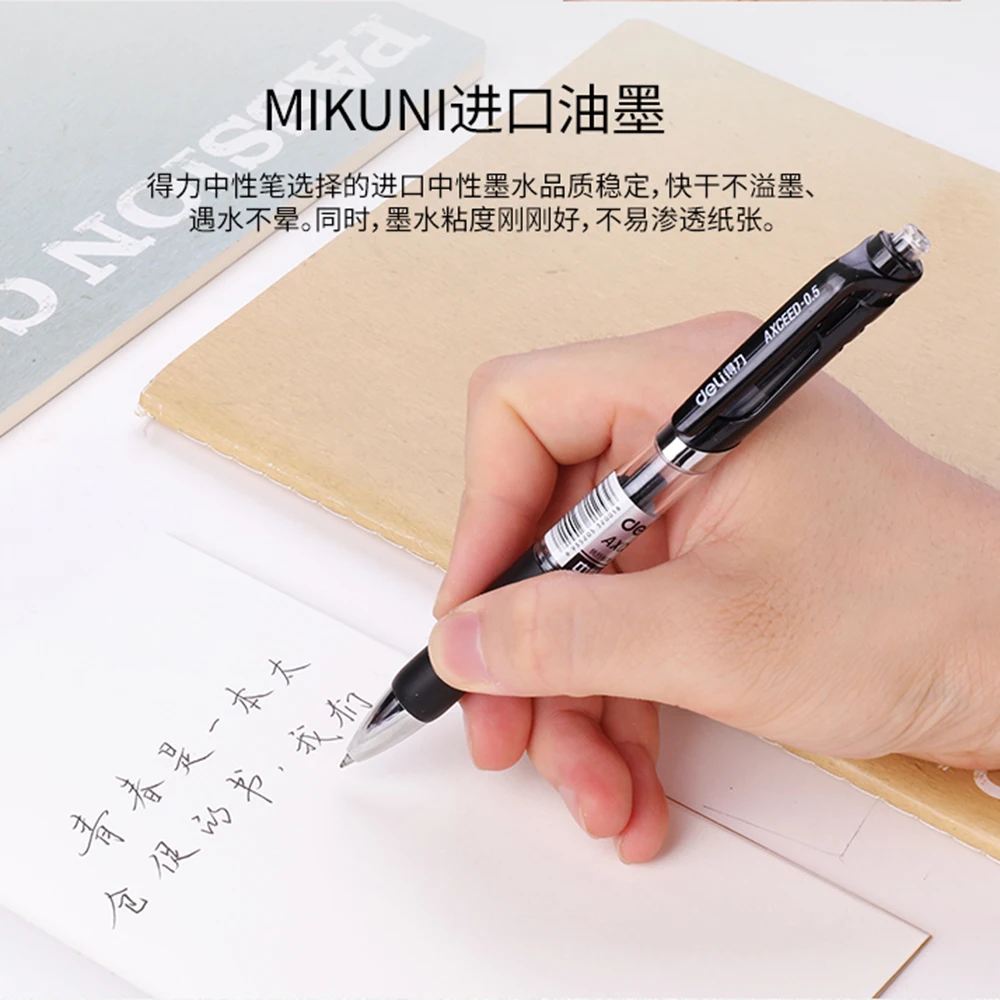 

12 шт./лот, 0,7 мм, классическая шариковая ручка в пружинном стиле, гелевая ручка со стержнем для школы, офиса, канцелярские принадлежности