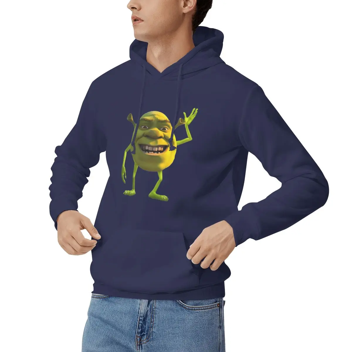 Shrek Hoodies Men Women Casual Pullover Sweatshirt Hip Hop Long Sleeve Streetwear Autumn Winter