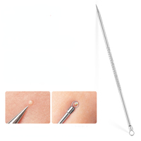 2/1PCS Stainless Steel Blackhead Comedone Acne Blemish Extractor Remover Face Skin Care Pore Cleaner Needles Remove Tools