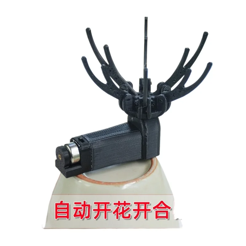 For Electric Opener, Automatic Flowering, Mechanical , Moving Flower Petals DIY Handmade Bun Jewelry