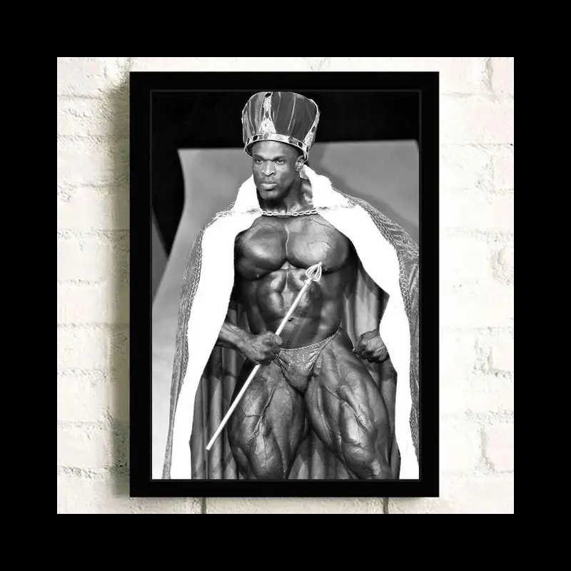 Ronnie Cullman Bodybuilder Male Gym Muscle Fitness Champion Hot Sale Art Print Canvas Poster for Living Room Decor