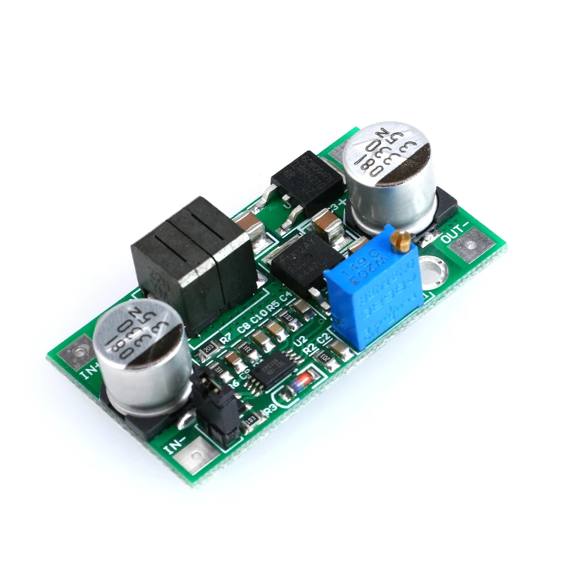 1PCS DC-DC Automatic Voltage Lifting Module On-board Regulated 12V to 12V Adjustable Regulated Power Supply Exceeds LM2577