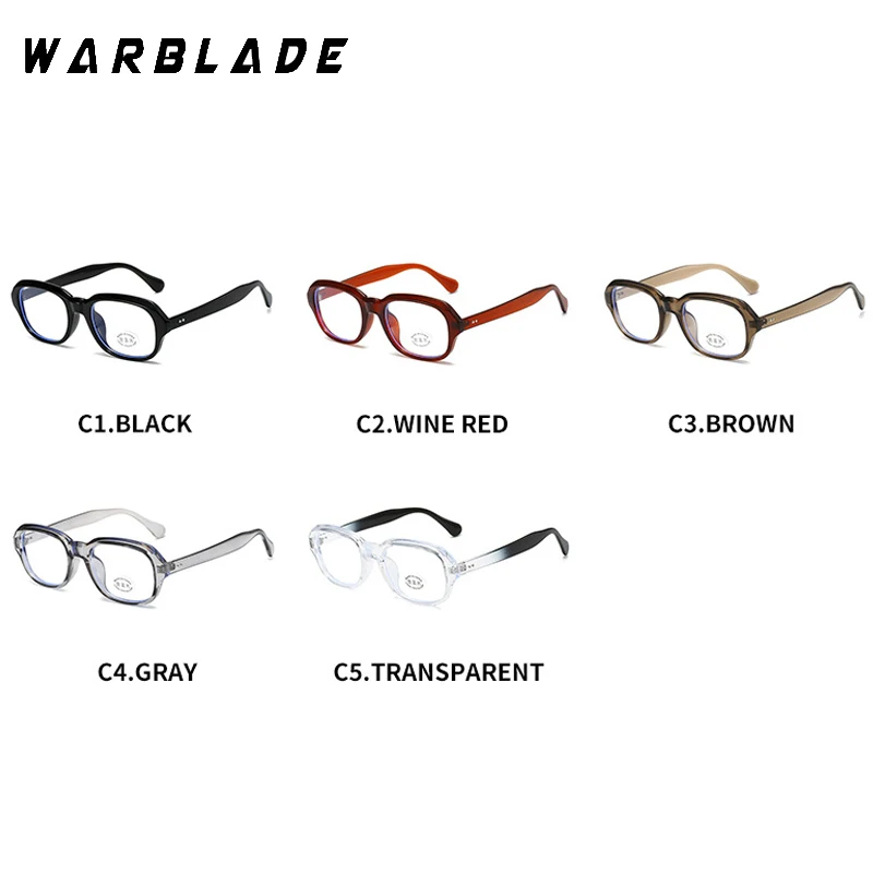 2025 Retro Small Oval Anti Blue Light Glasses Frame Women Lovely Vintage Plain Glasses Men Eyewear Cute Optical Computer Glasses