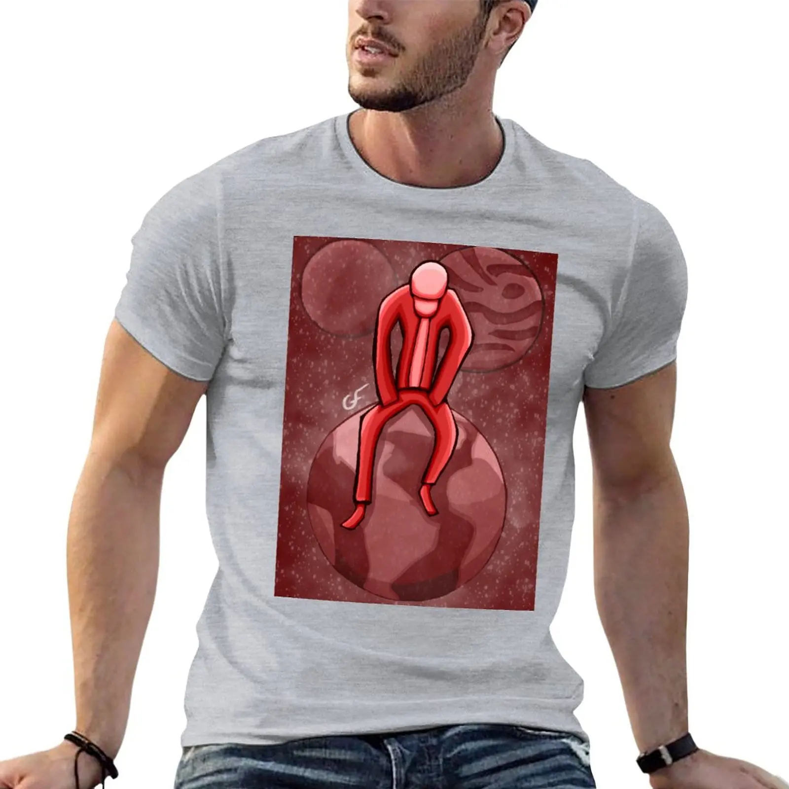 

Top Of The World (Red Full) T-Shirt Aesthetic clothing sweat shirts fruit of the loom mens t shirts