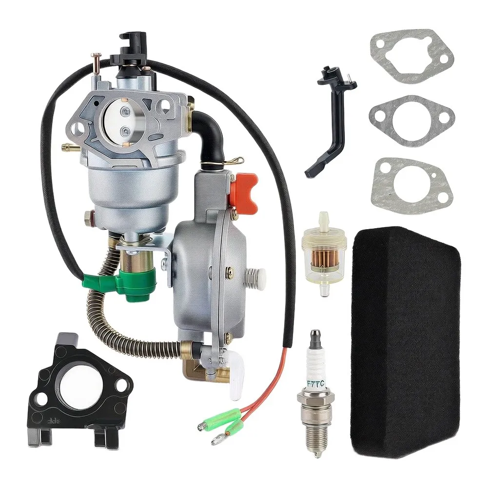 For LPG and Natural Dual Conversion Carburetor Kit Suitable for 4 5 kW to 10 kW Generators with Reduced Emissions
