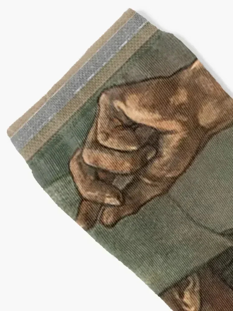 Der Leutnant..The Lieutenant..WW2 Socks floral Children's soccer anti-slip Stockings Designer Man Socks Women's