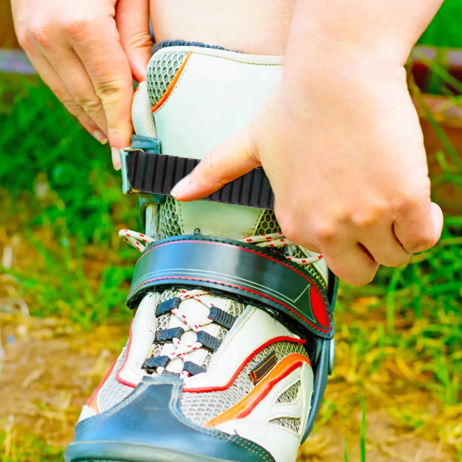 

Professional Skate Buckle Strap Made of Stable PVC Roller Skate Fixing Strap for Ice Skates Roller Skating Shoes Supplies