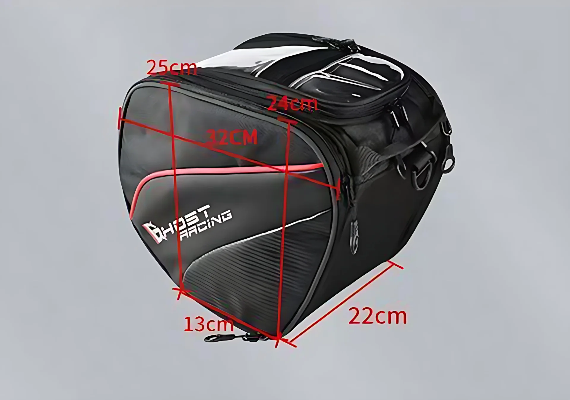 دراجة نارية مقاوم للماء نفق حقيبة تخزين أداة السرج حقيبة مع حزام الكتف سكوتر حقيبة سفر لهوندا ADV150 X-adv750 #2