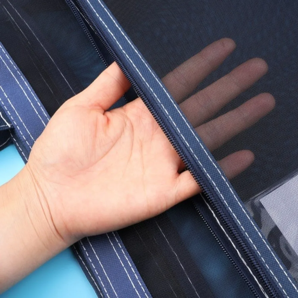 

Portable A3 Zipper Pouch Bag Creative Large-capacity Multi-layer File Organizer with Handle Waterproof Document Book Bag School