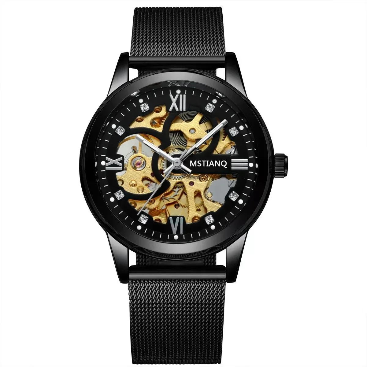 Watch mechanical watches automatic luminous leisure Milan with high-end men watches mens watches