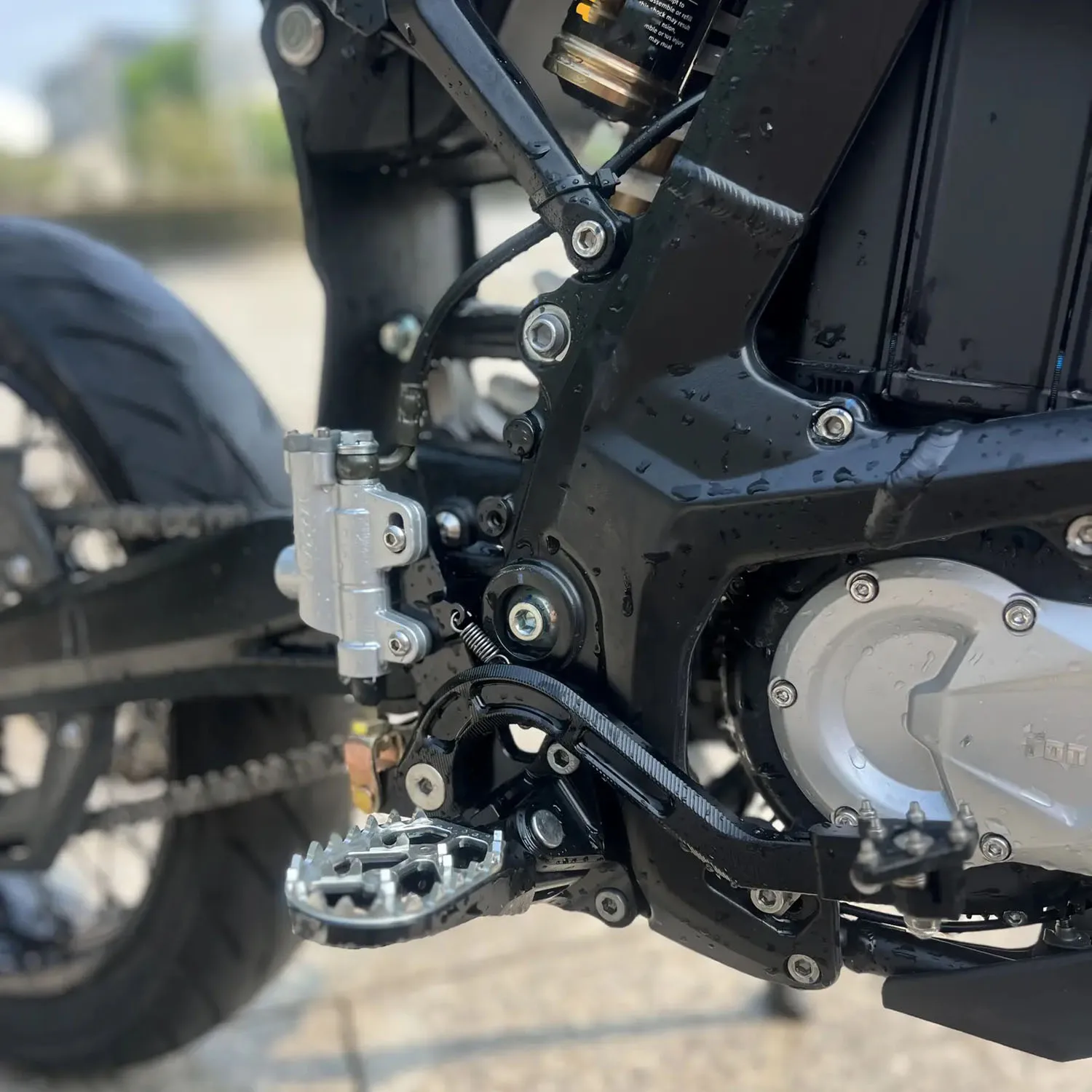 

Super bike SUR Electric dirt bike Ultra bee Mod Dual Rear Foot Brake Hydraulic Footbrake Assembly UB Foot Brake System Kit