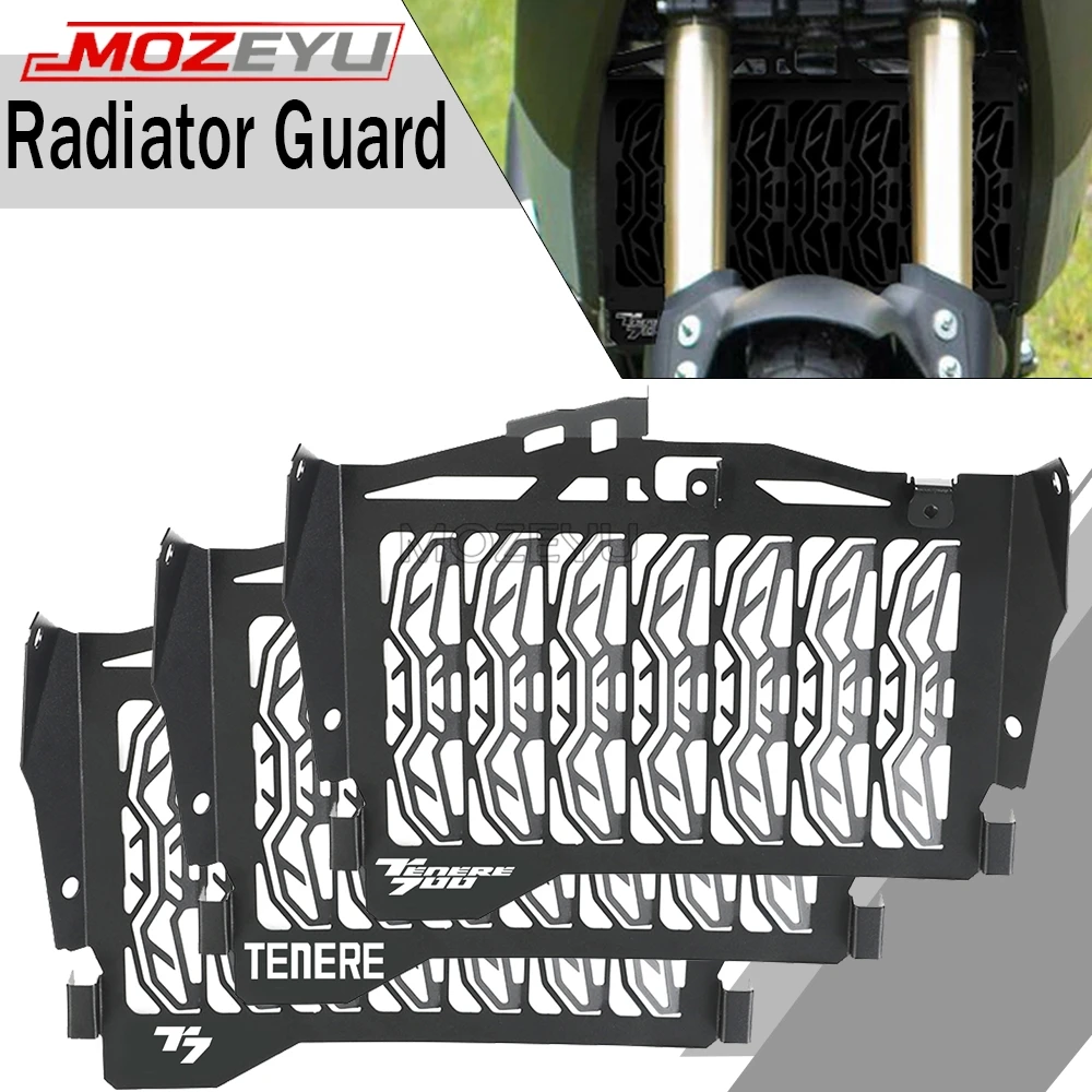 

2025Motorcycle Accessories Radiator Guard Grille Cover Protector For Yamaha Tenere 700 Rally Tenere700 T7 Rally 2019-2023 2024