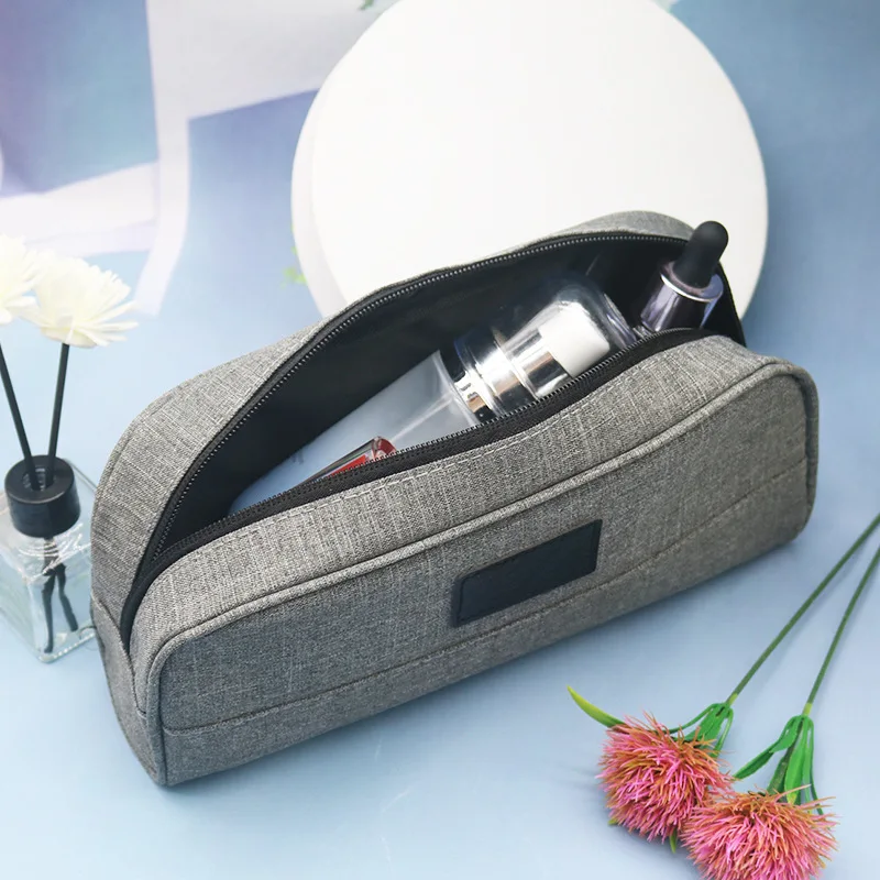 Men Oxford Cloth Makeup Bags Travel Zipper Storage Pouch Cosmetic Bag Toiletry Bag Cosmetics Organizer Large Capacity 2024 Gift