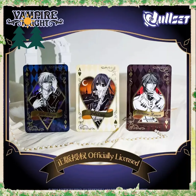 

Original Vampire Knight Acrylic Stand Clear Card Yuki Cross Kaname Kuran Zero Kiryu Cute Collectible Ornament Mini Fun Cool Gift