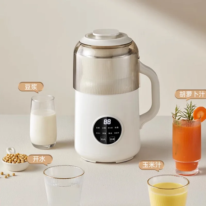 1.5L خلاط متعدد الوظائف خلاط متعدد الوظائف عازل للصوت غرفة صانع حليب الصويا منزل صغير صانع حليب الصويا صامت لا تصفية